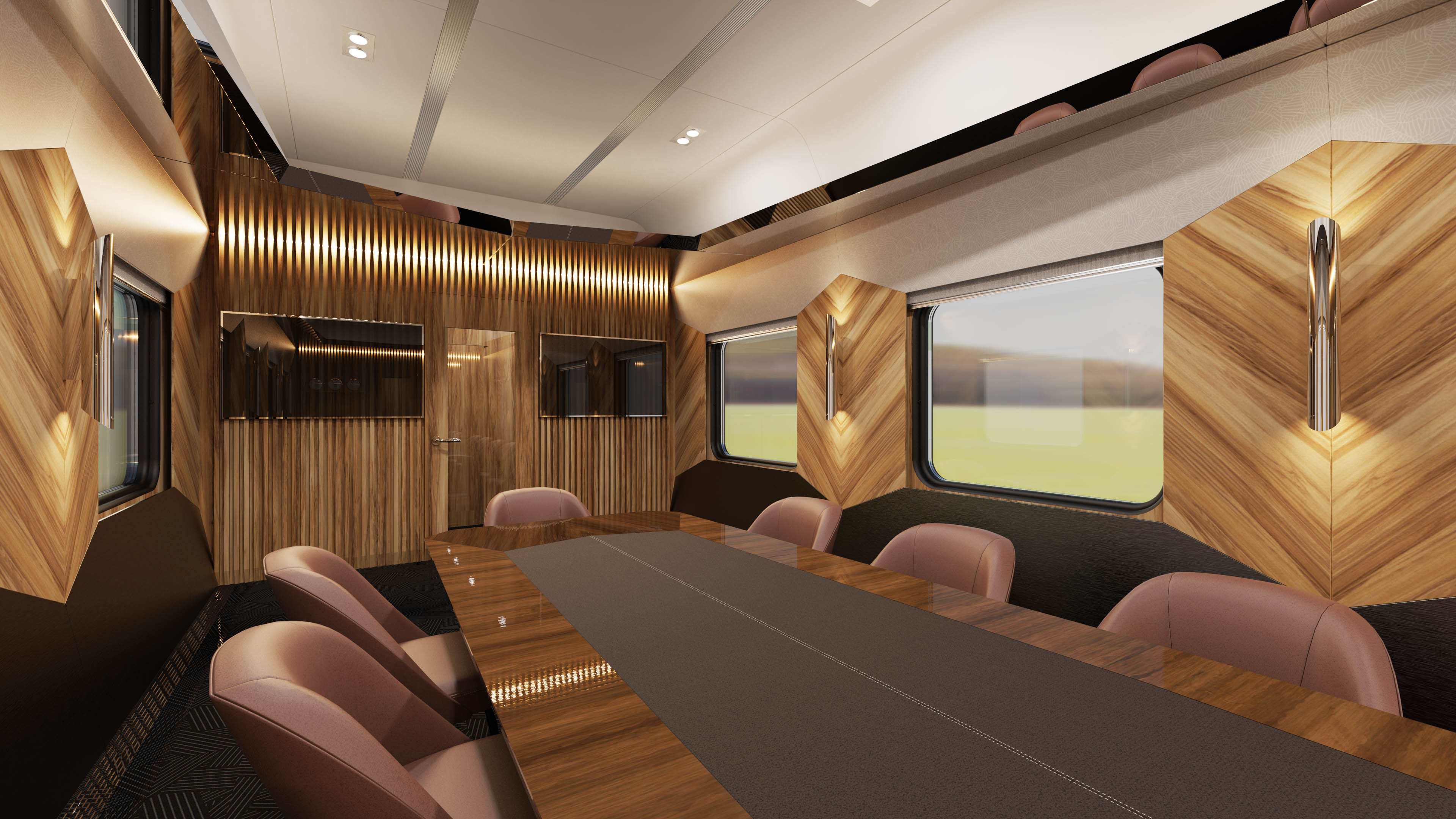 Luxury Train Salon