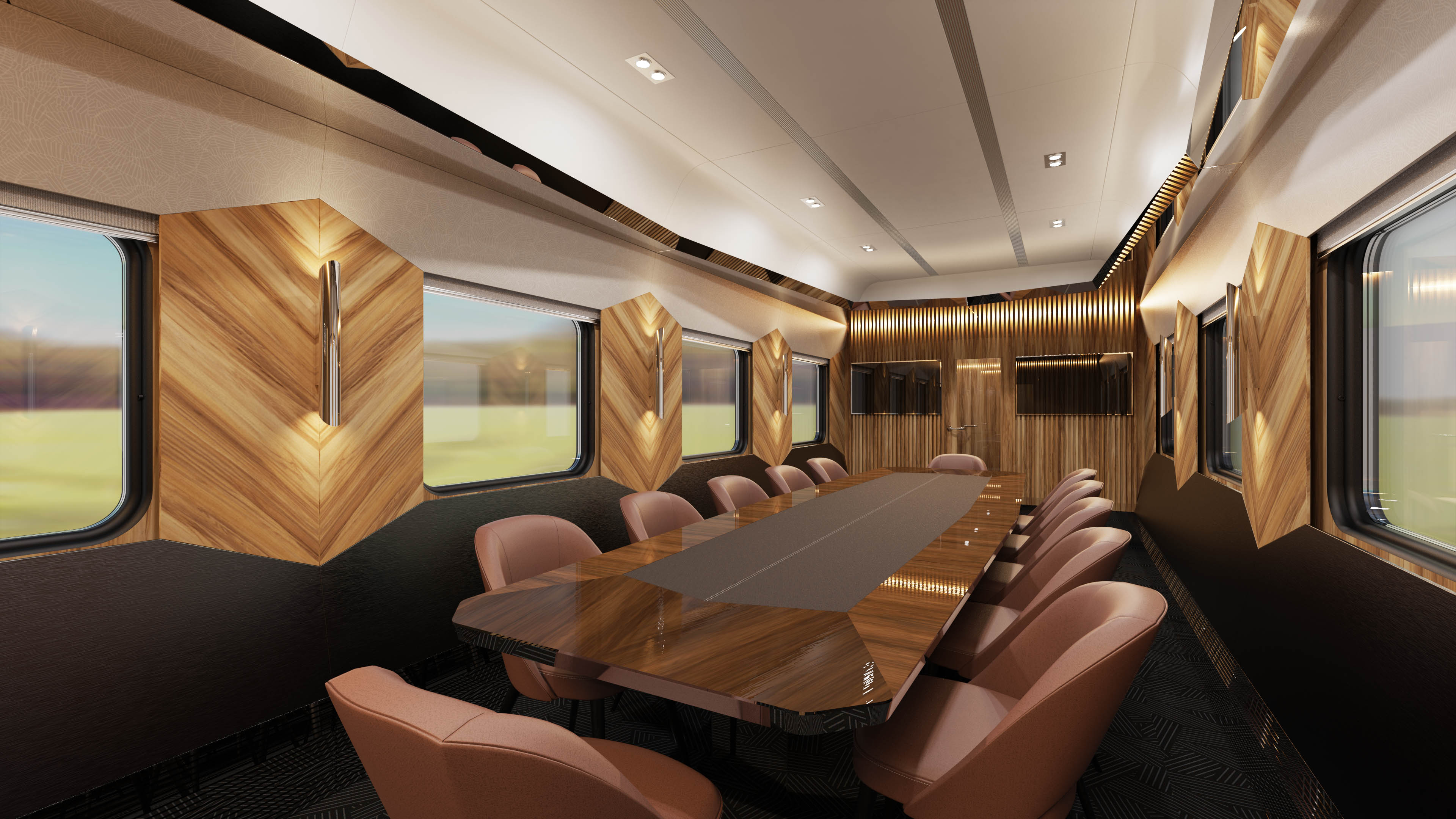 Luxury Train Salon
