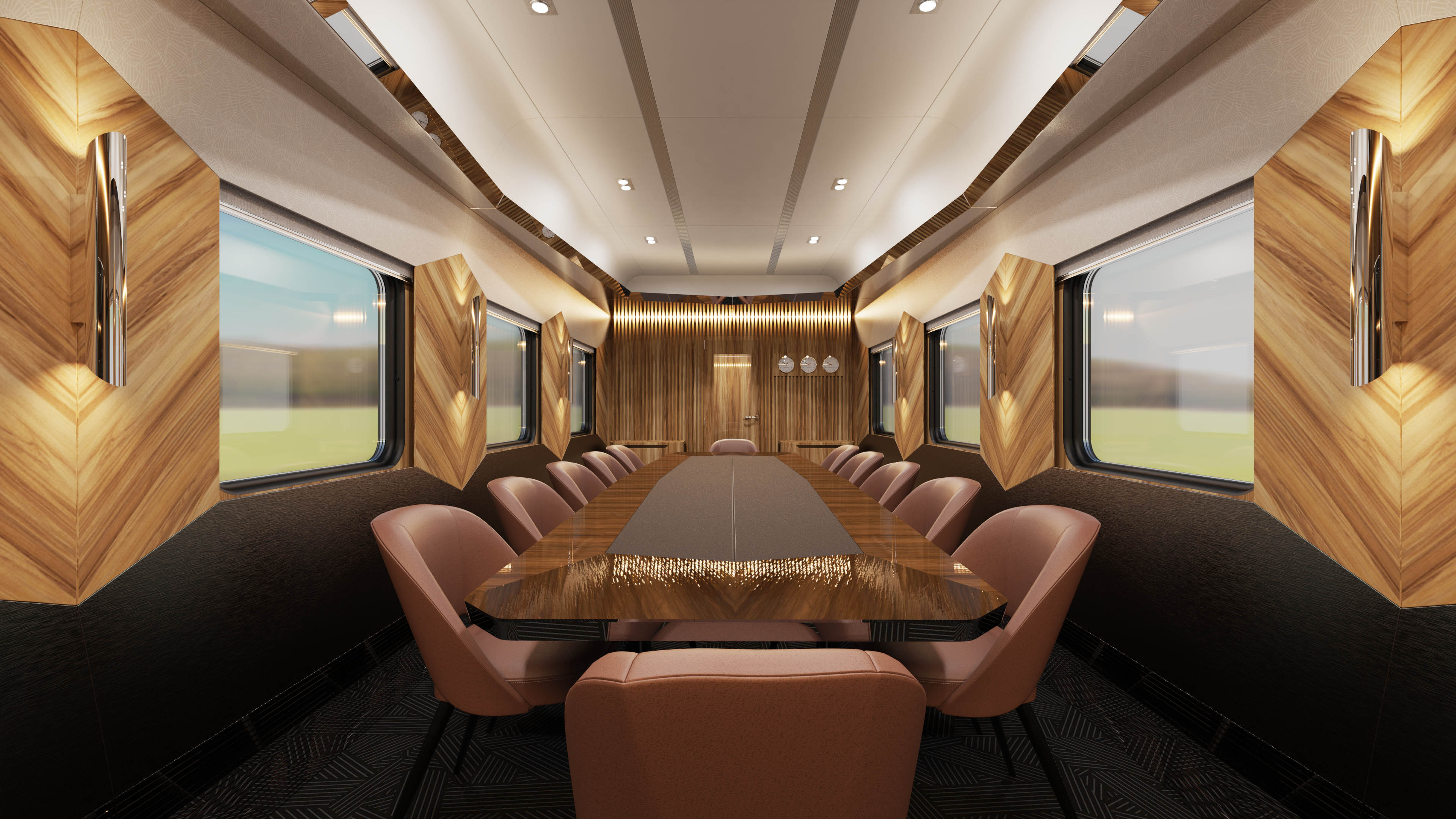 Luxury Train Salon